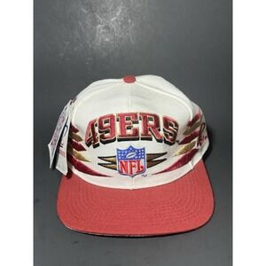 Vintage Pro Line San Francisco 49ers Logo Athletic Snapback Hat One Size
